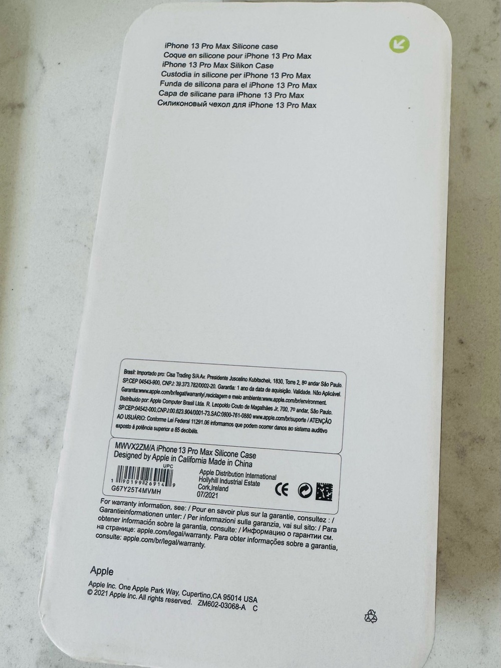 Apple iPhone 13 Pro Max Silicone Case - Brick Red - Picture 2 of 2